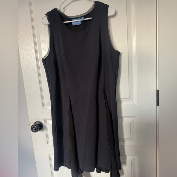 Simply Vera Vera Wang Black Sheath Midi Dress - Picture 2 of 9